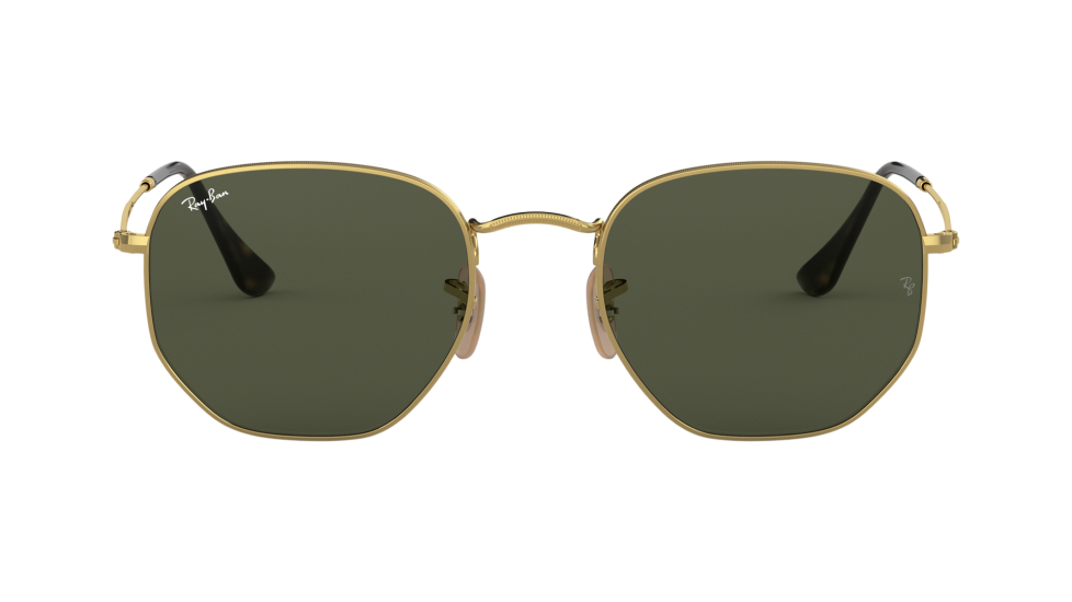 Ray-Ban® Hexagonal Flat Sunglasses RB3548N - 51 and 54 Eyesize -  Prescription Available | SportRx