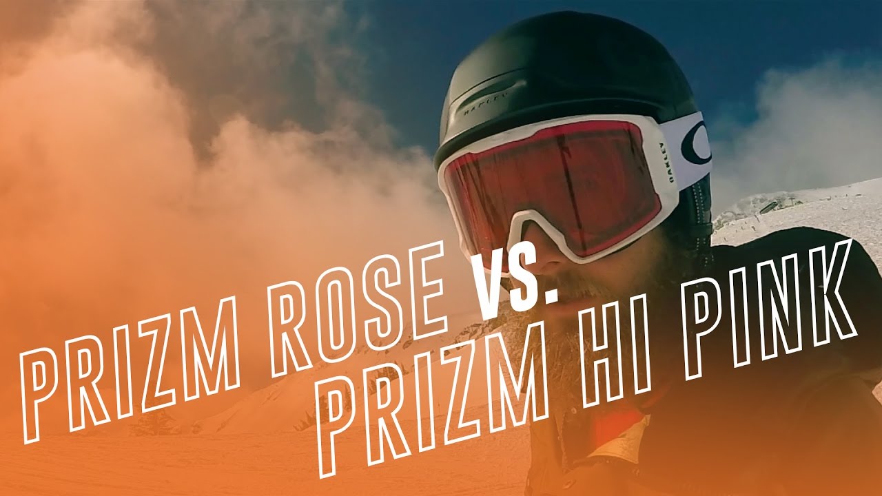 Oakley PRIZM HI Pink vs Rose | Oakley's Low Light Goggle Lenses | SportRx