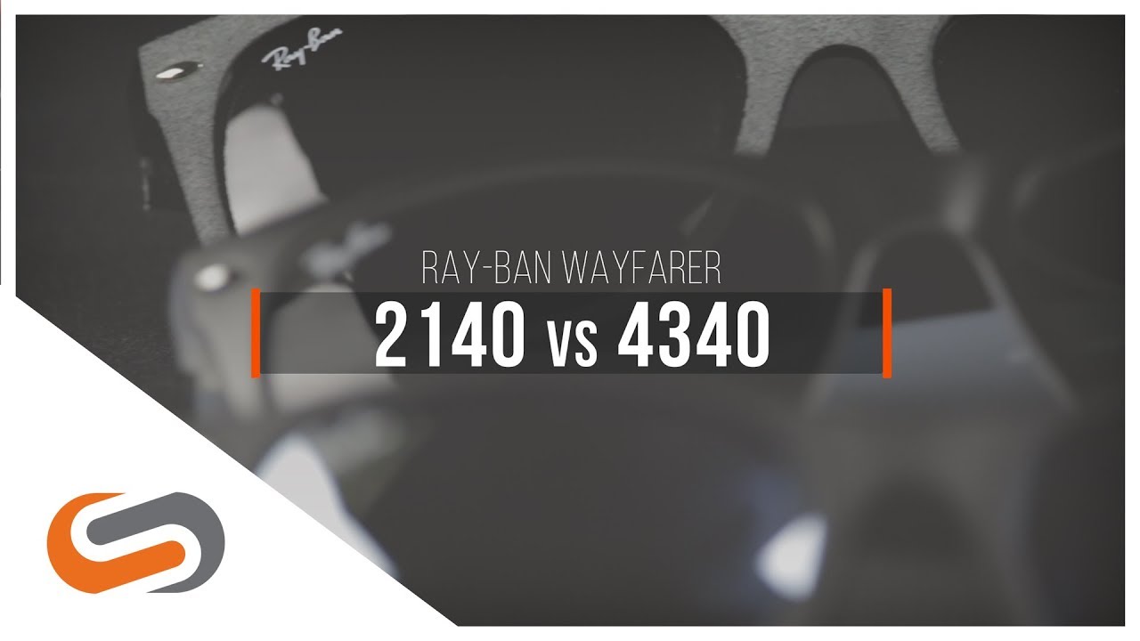 Ray-Ban Wayfarer 2140 vs 4340 | SportRx | SportRx