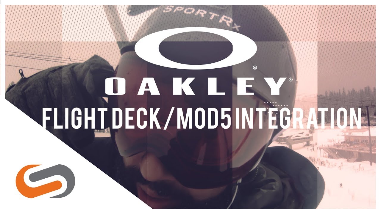 Oakley Flight Deck & Mod5 Integration | Oakley Snow Goggles | SportRx