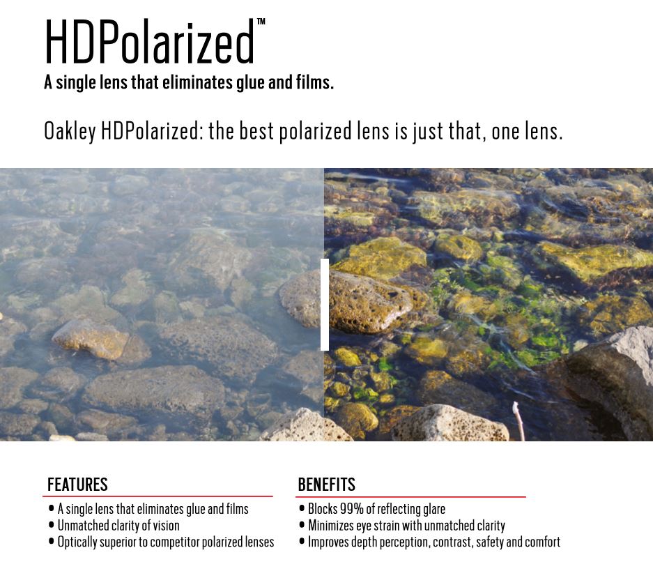 what's the difference between oakley prizm and polarized