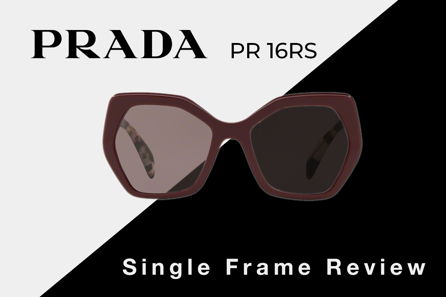 Prada PR 16RS Sunglasses Review | Prada Women's Square Sunglasses | SportRx
