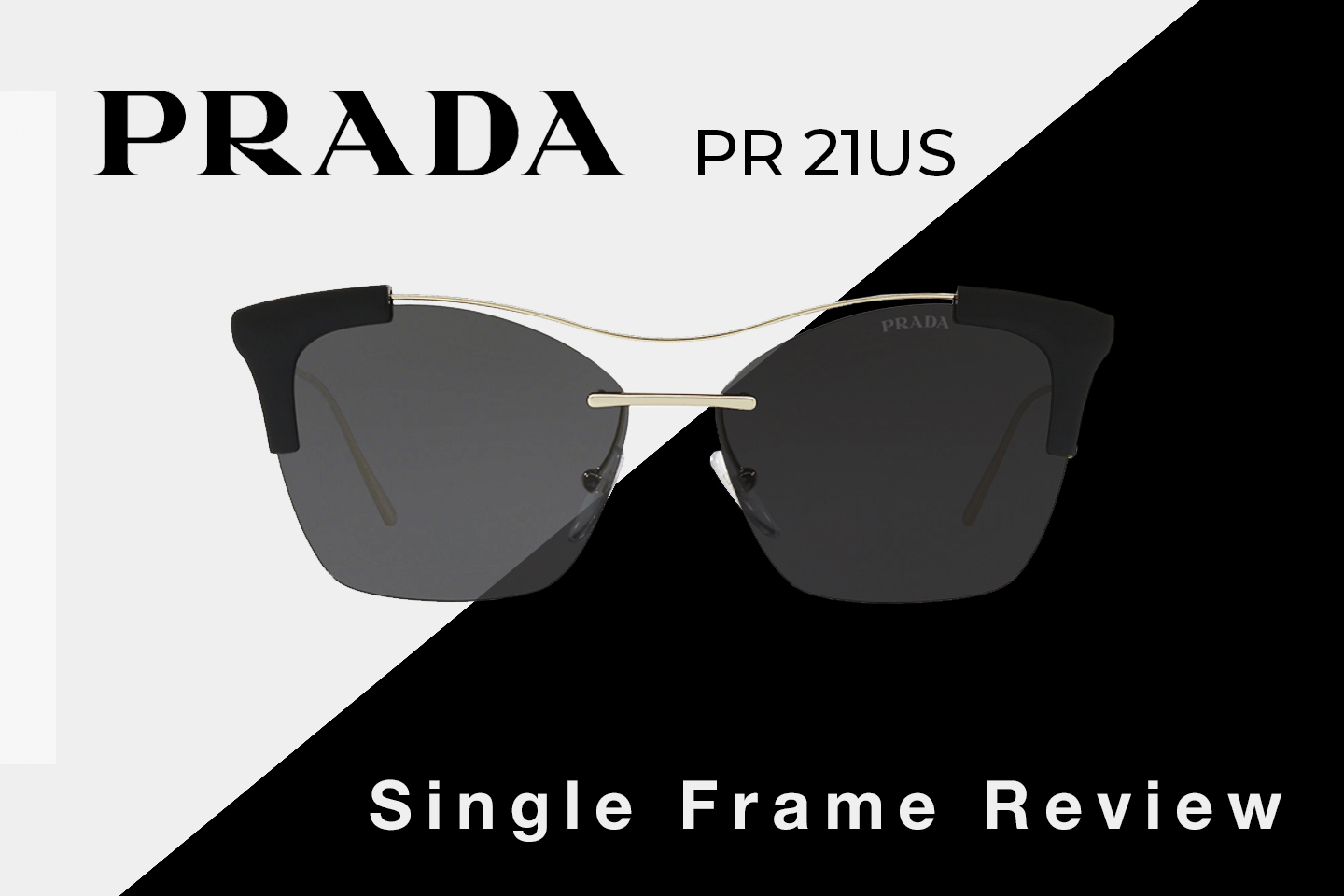 Prada PR 21US Sunglasses Review | Prada Women's Cat Eye Sunglasses | SportRx