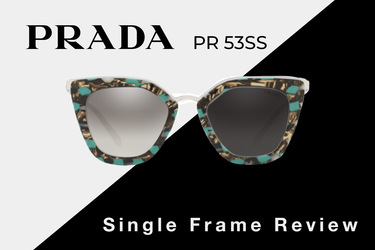 Prada PR 53SS Sunglasses Review | Prada Women's Cat Eye Sunglasses | SportRx