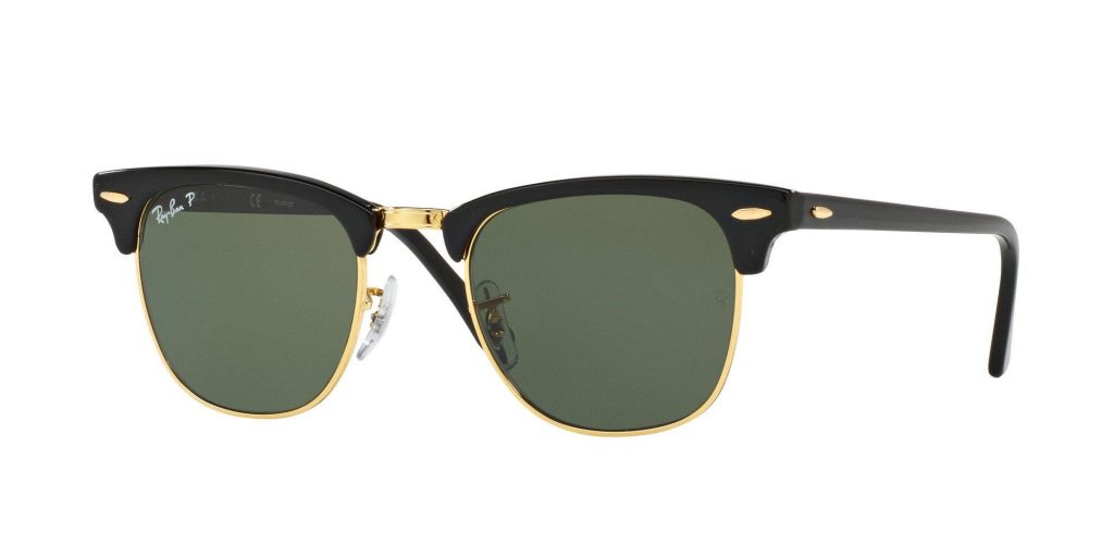 ray ban clubmaster lens size