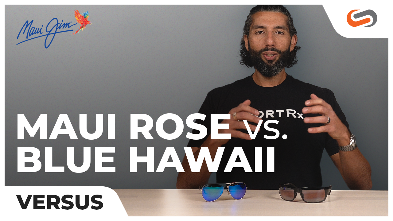 Maui Jim Maui Rose vs. Blue Hawaii Lens | SportRx